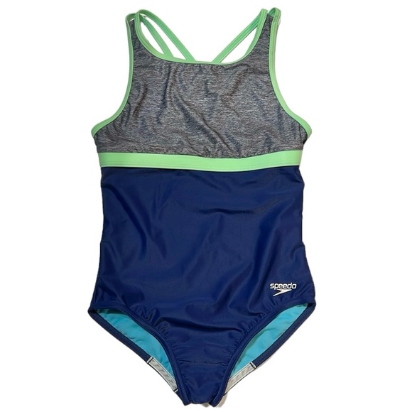 Speedo High Neck Empire One Piece - Picture 3 of 11